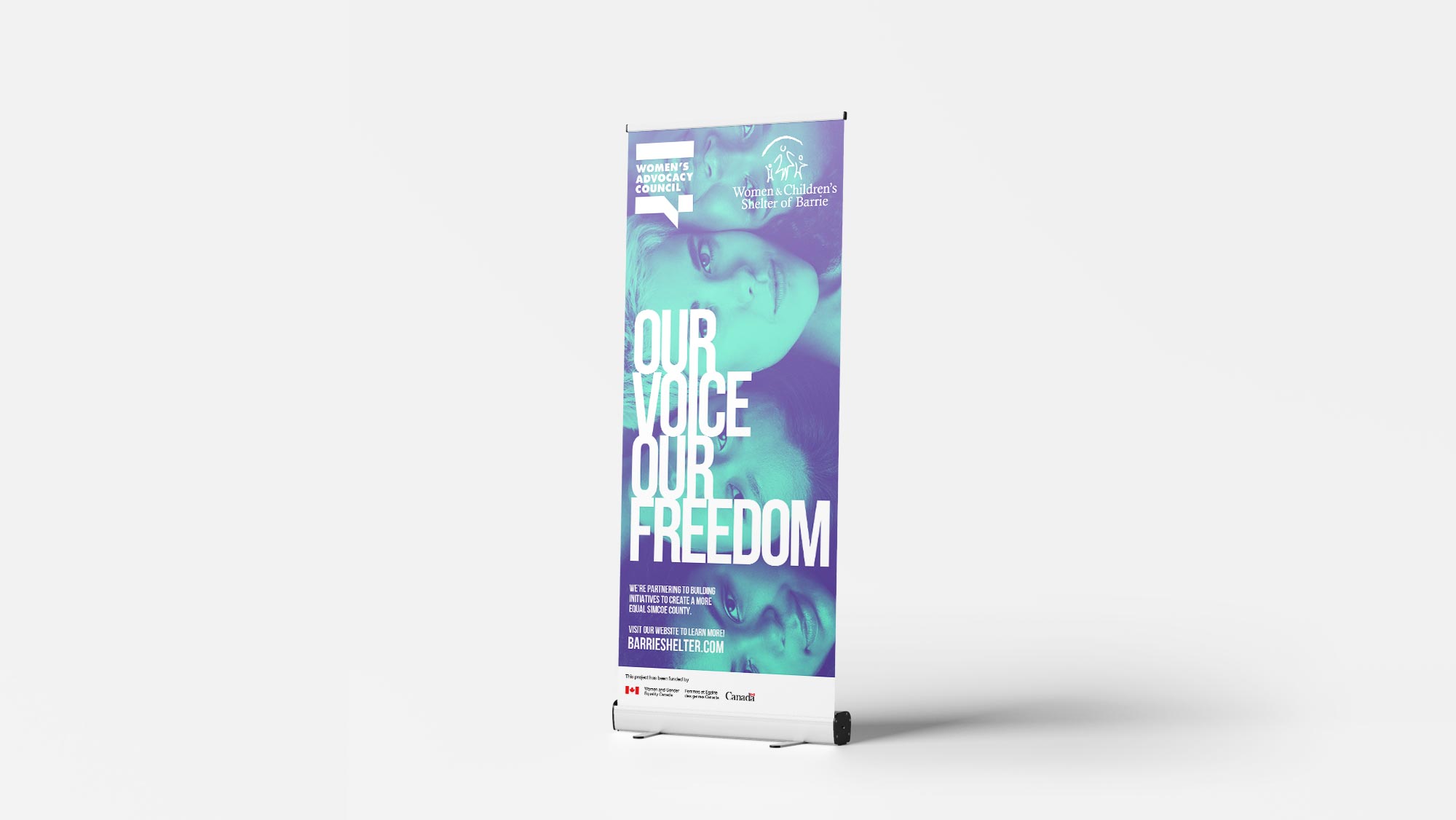 Charity Pull Up Banner Design