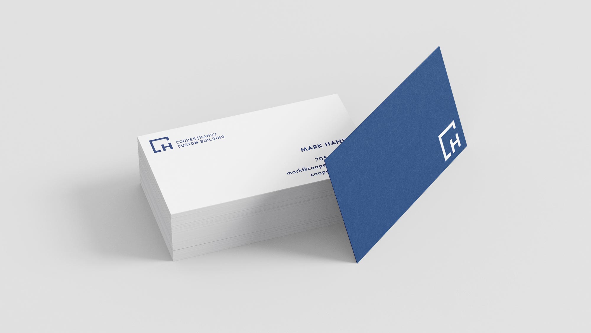 Construction Business Card Design