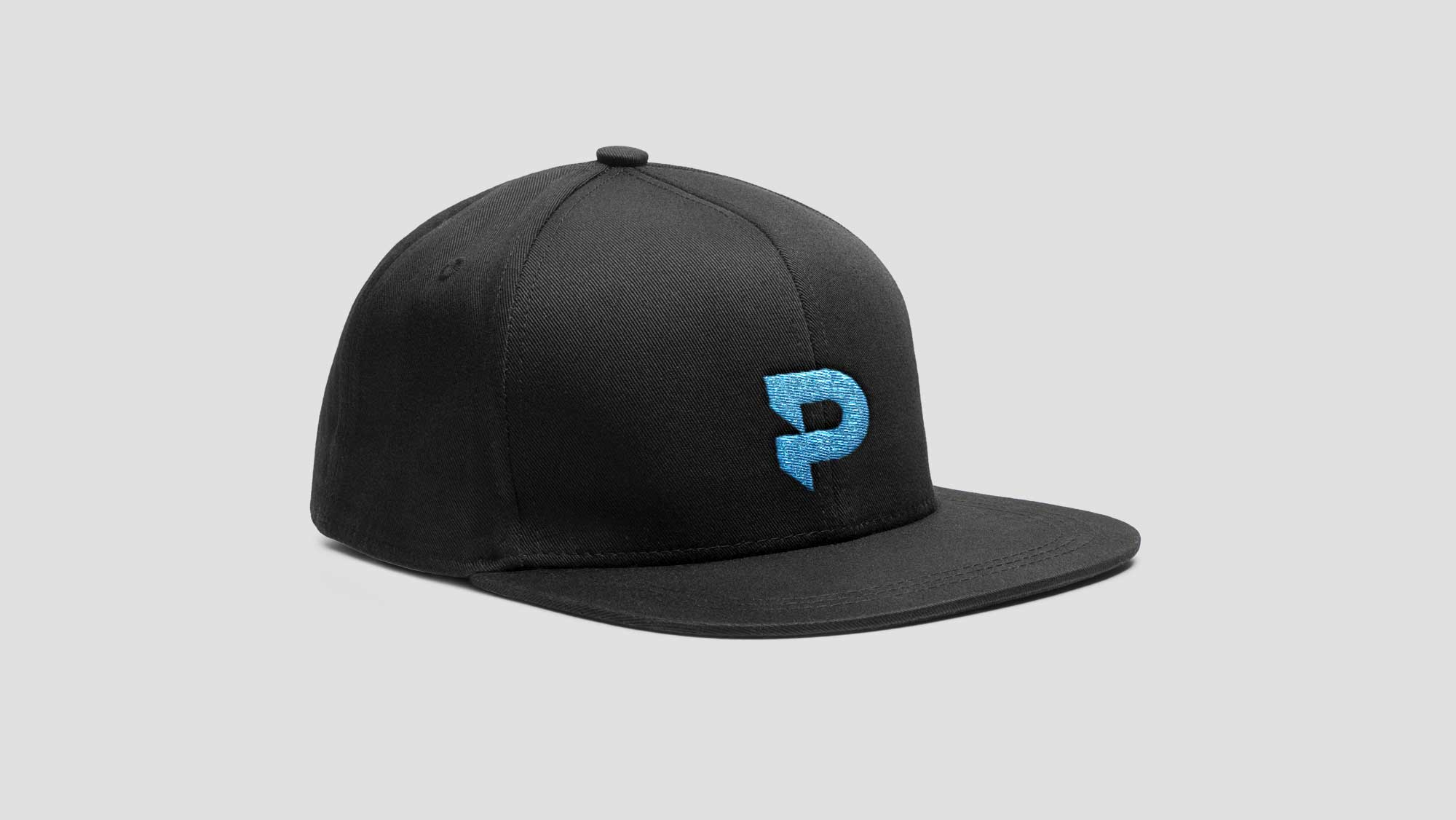 Black Baseball Hat Design